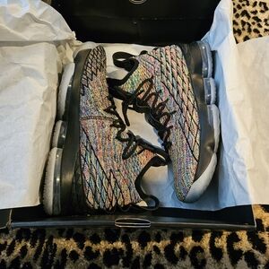 Lebron XV Four Horsemen Size 10 like new.